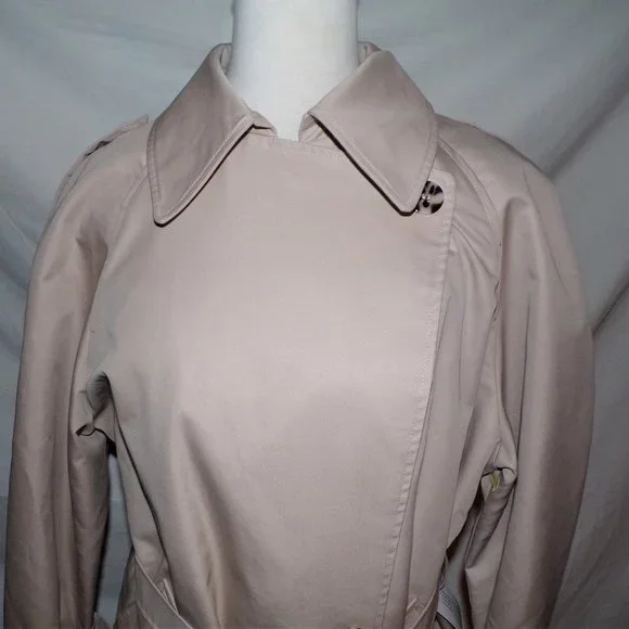 TOPSHOP Cortez Classic Lined Long Trench Coat NEW - Picture 9 of 11